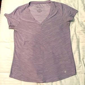 Bally purple workout tee (size L)